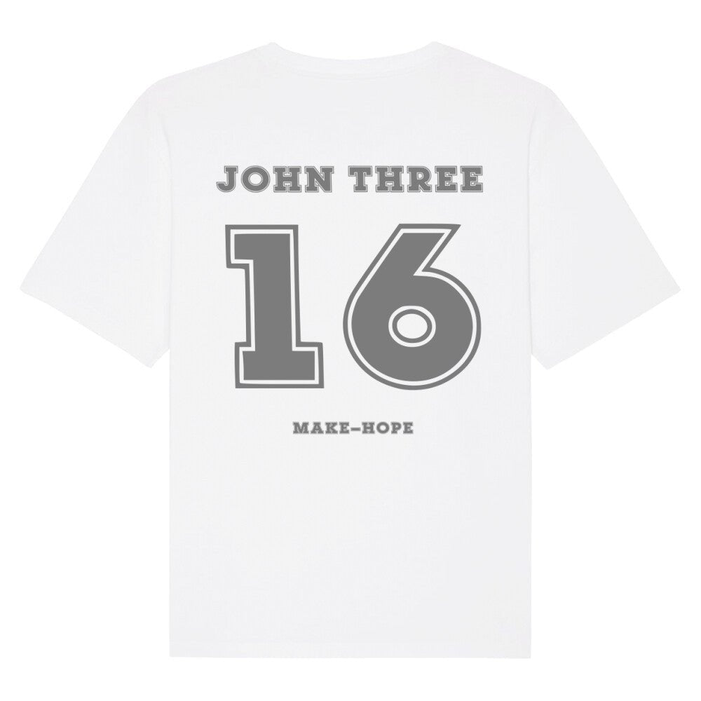 John Three 16 Oversize Shirt - Make-Hope