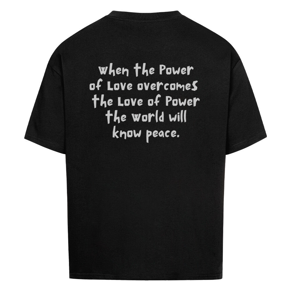 Know peace Oversized Shirt - Make-Hope