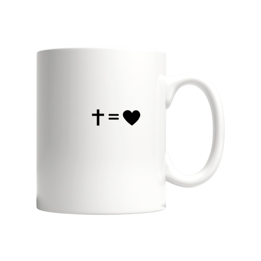 Kreuz Herz Tasse - Make-Hope