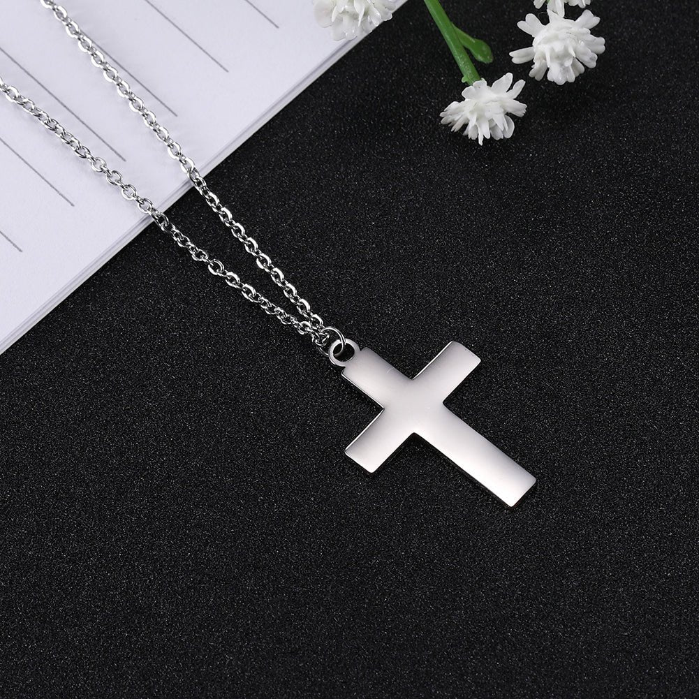 Kreuz Kette Silber - Make-Hope