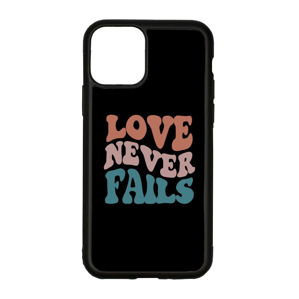 love Never Fails iPhone Hülle - Make-Hope