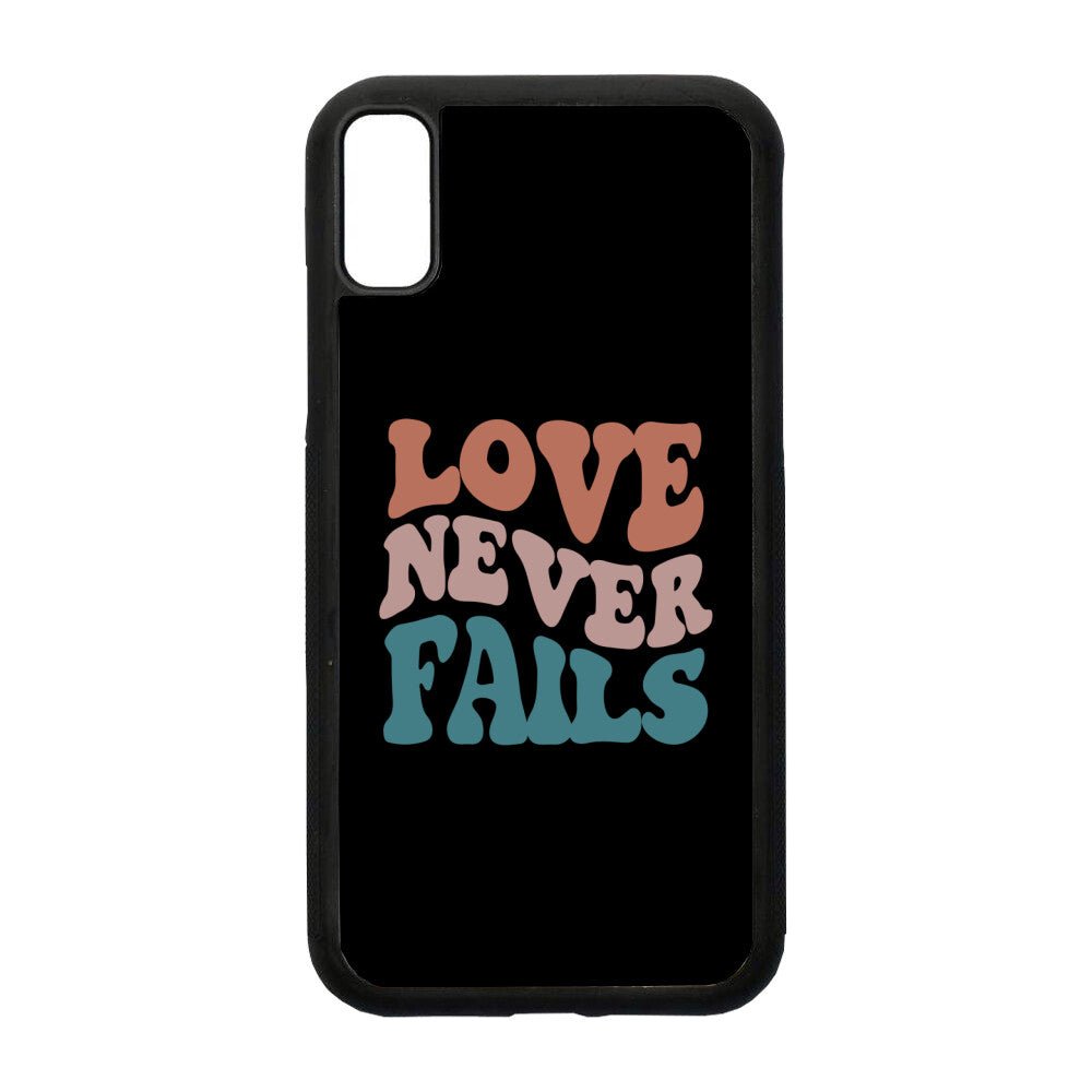 love Never Fails iPhone Hülle - Make-Hope