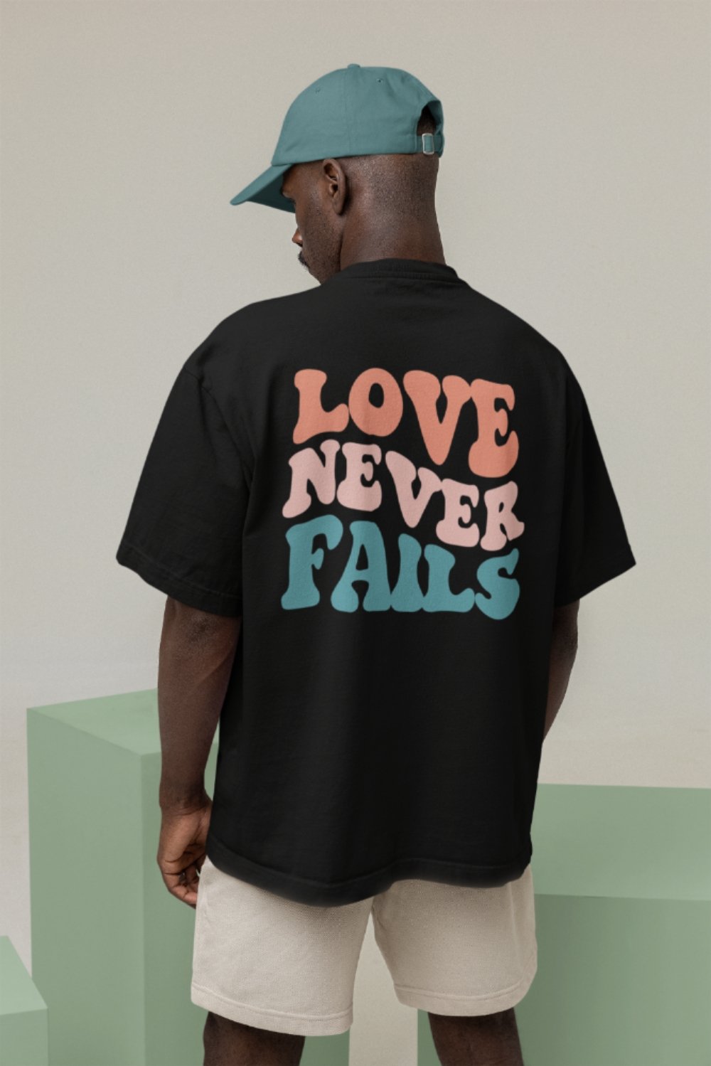 Love Never Fails Oversize Shirt - Make-Hope