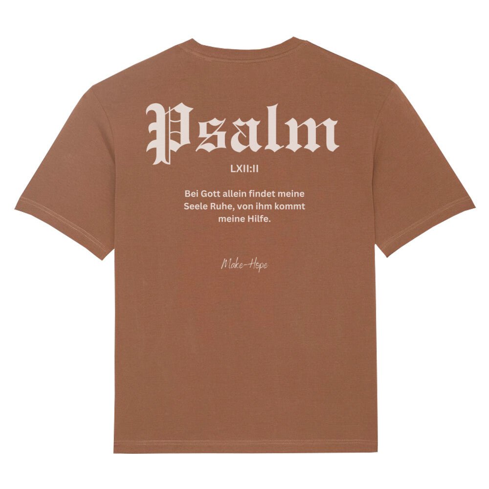 Psalm 62:2 Oversize Shirt - Make-Hope