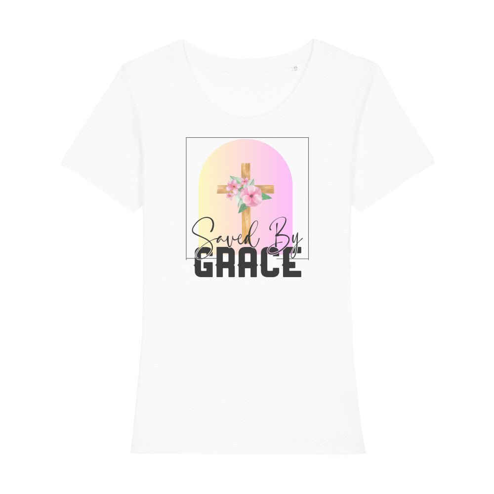 Saved by Grace Premium Frauen Shirt - Make-Hope