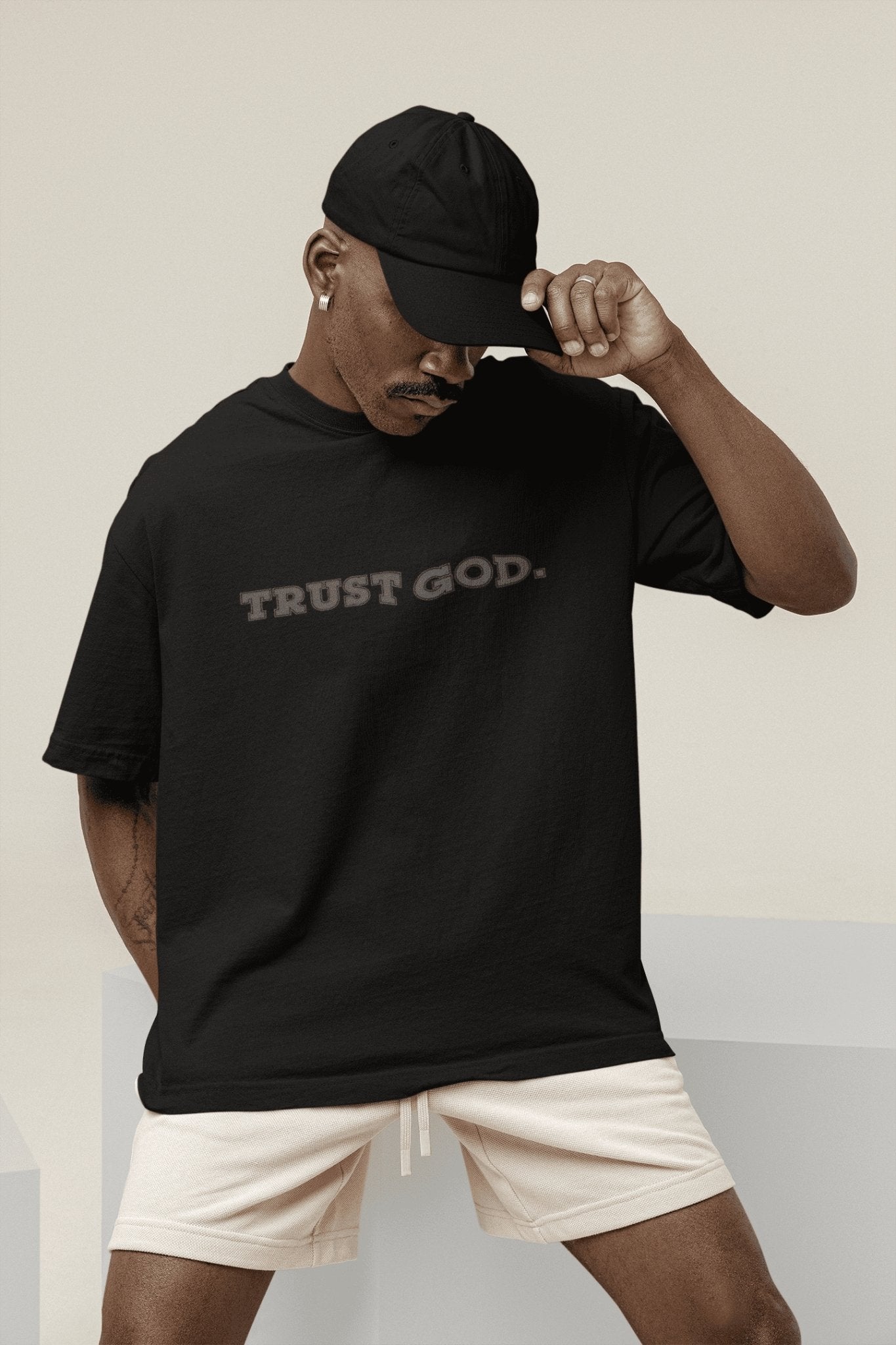 Trust God Oversize Shirt - Make-Hope