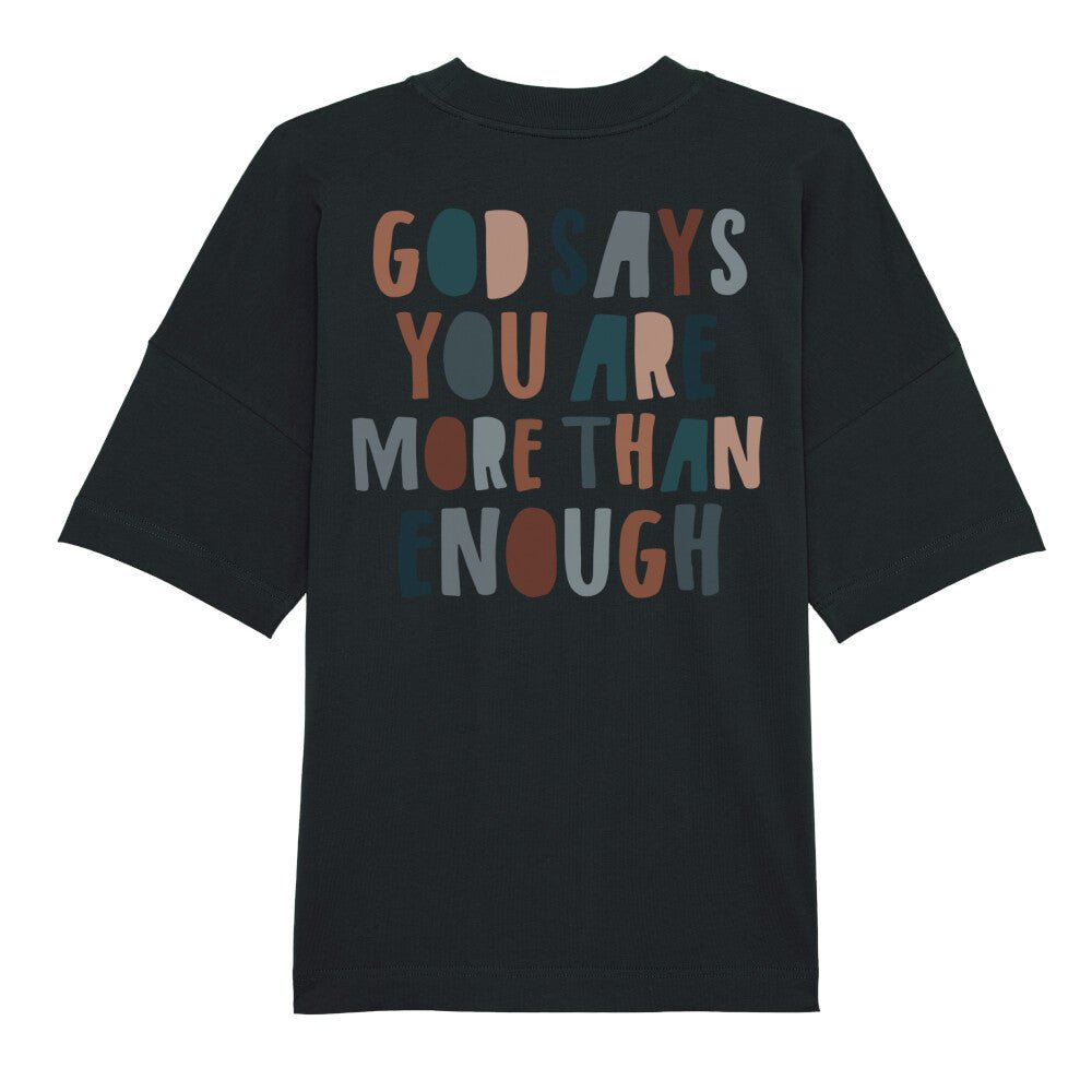 You are enough Premium Oversize Shirt - Make-Hope